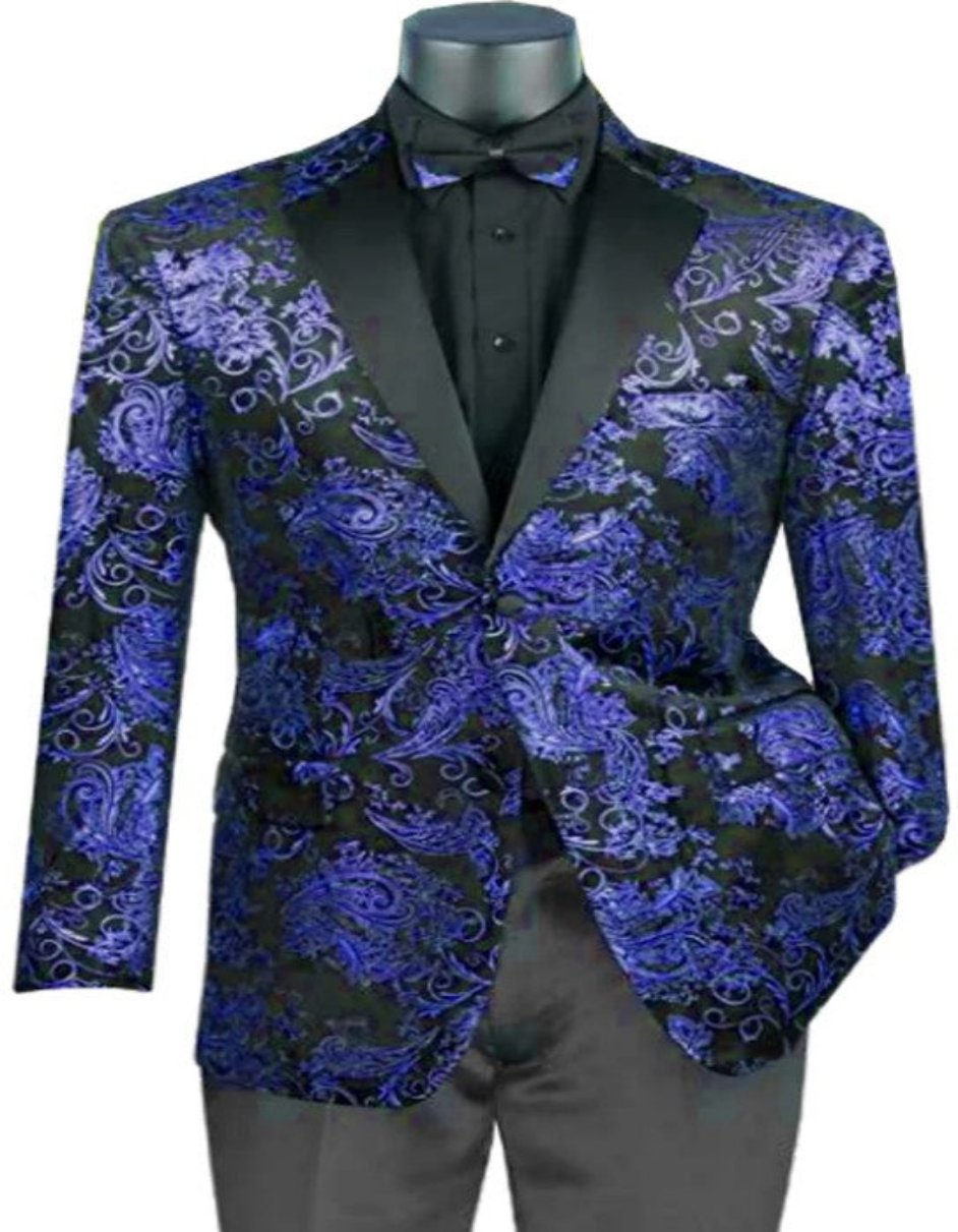 Blue Prom Suit - Royal Velvet for Guys