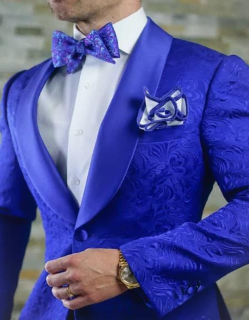 Royal Blue Prom Suit and Tuxedo for Men
