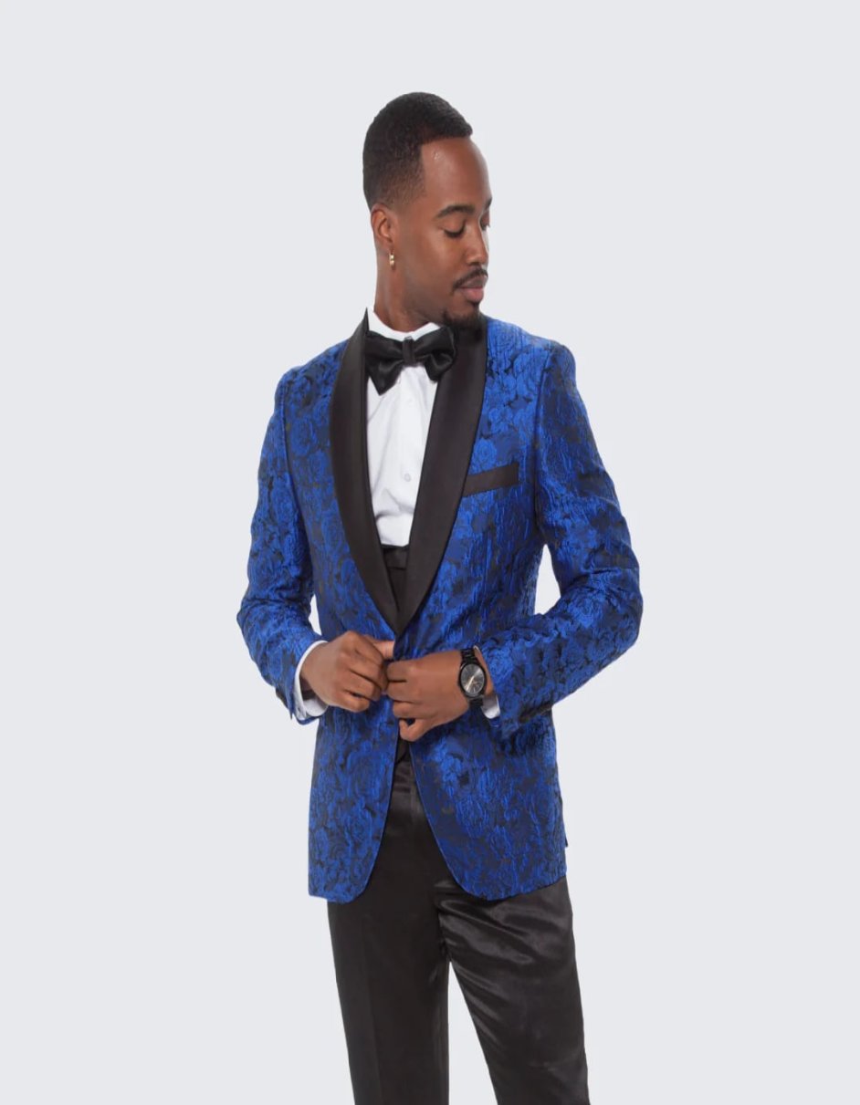Royal Blue Prom Suit for Guys