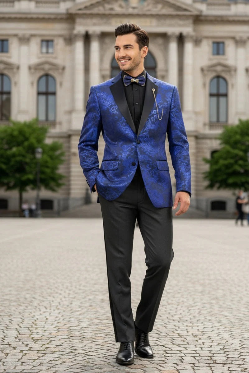 Royal Blue Tuxedos Jacket