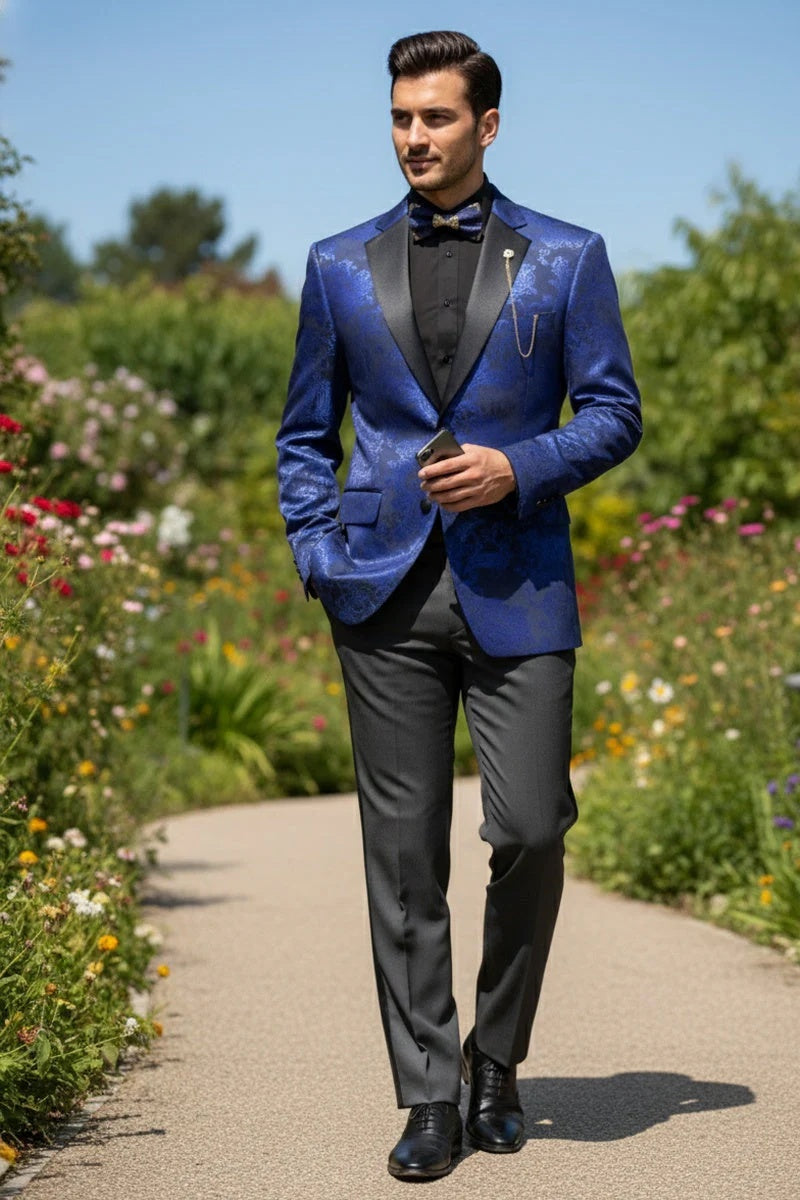 Royal Blue Tuxedos Jacket
