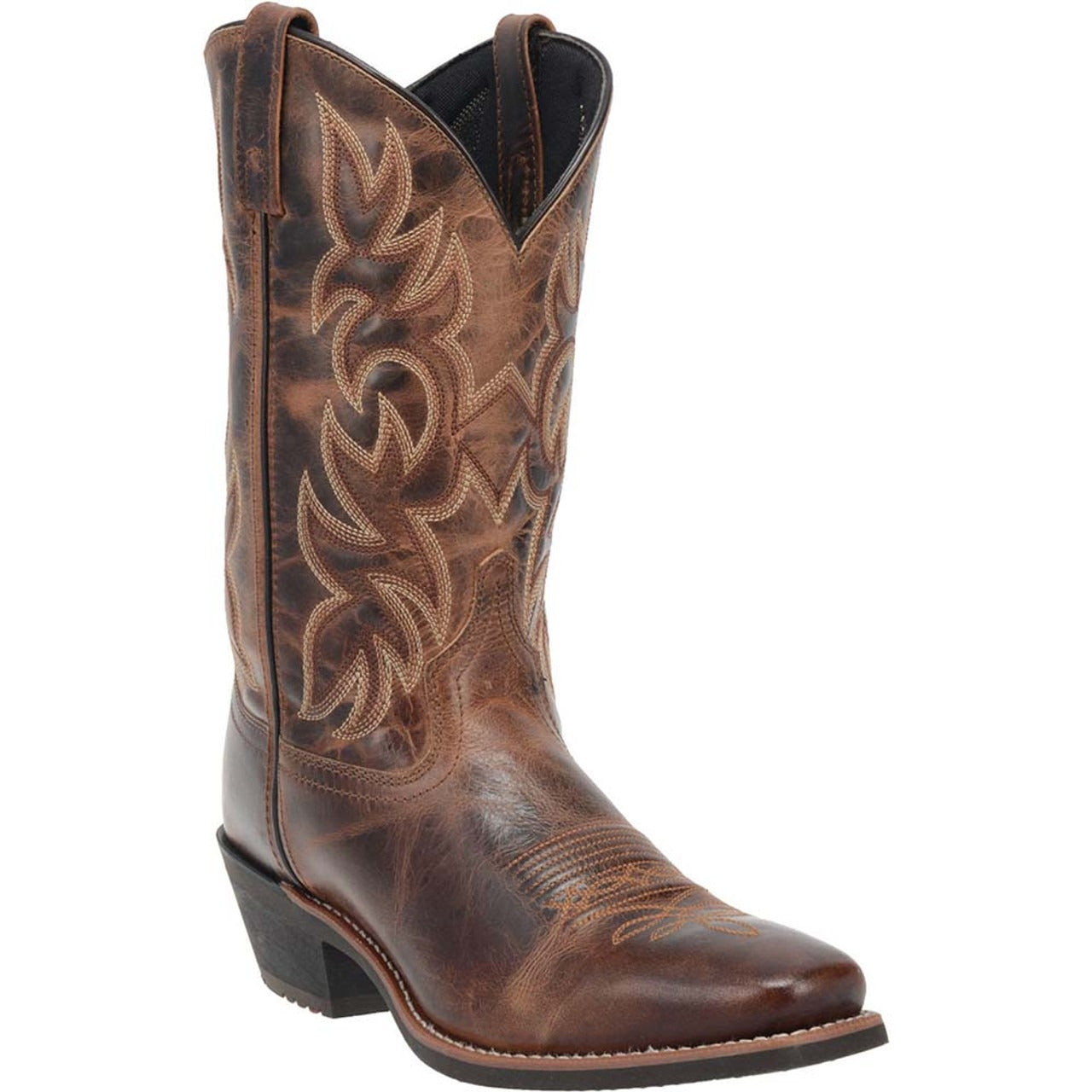 Laredo Breakout Rust Brown Leather Western Boots