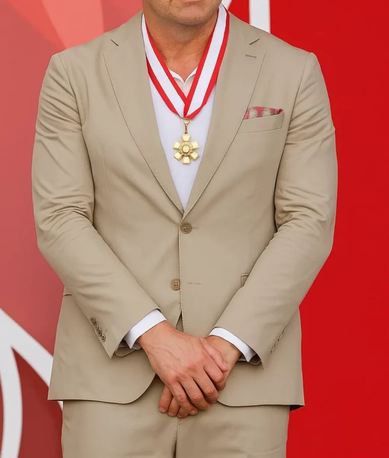 Ryan Reynolds Brown Blazer by Alligator Warehouse