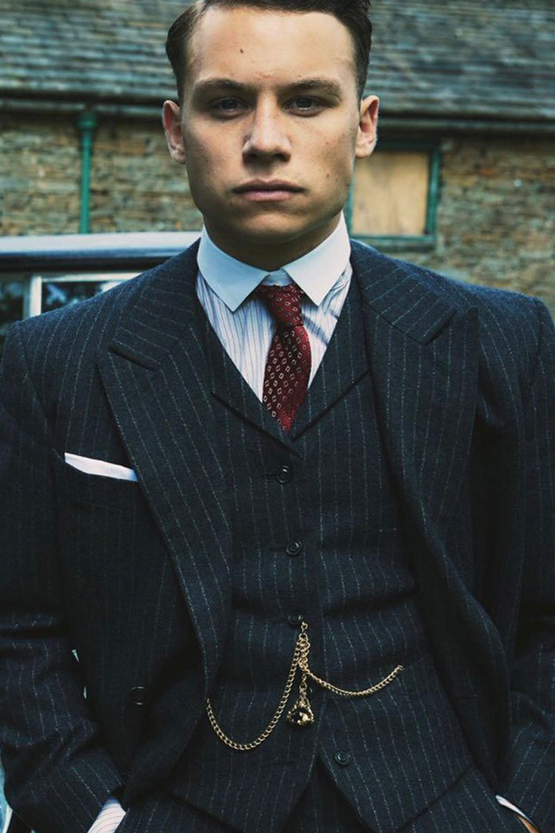 Michael Gray 1920s Pinstripe Suit Costume