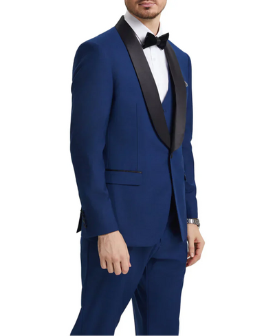 Stacy Adams Indigo 3-Piece Hybrid Tuxedo