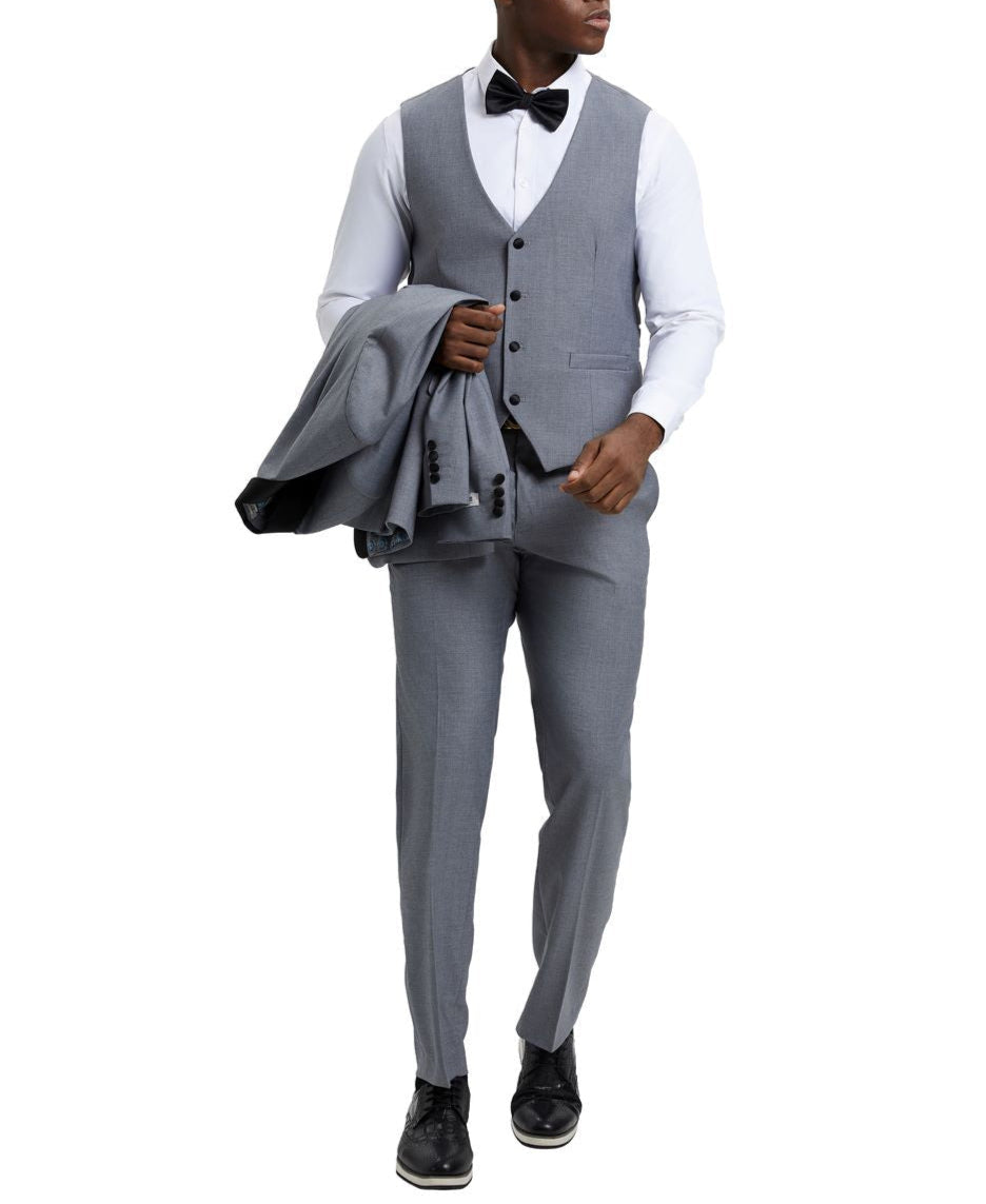 Stacy Adams Medium Gray Hybrid Fit Tuxedo