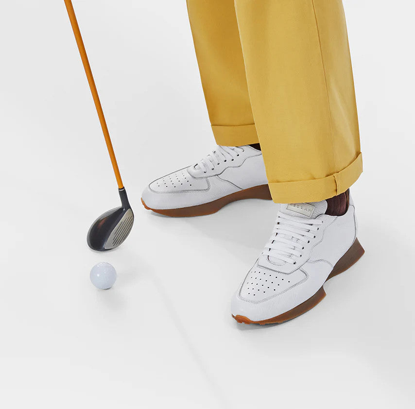 Gerardo Deerskin Sneaker by Mezlan