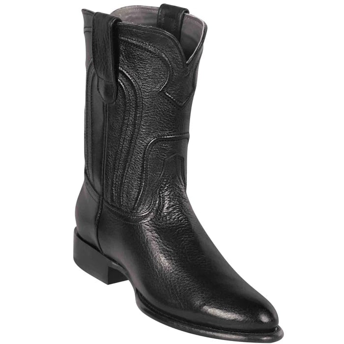 Men's Black Dress Cowboy Boot by Los Altos