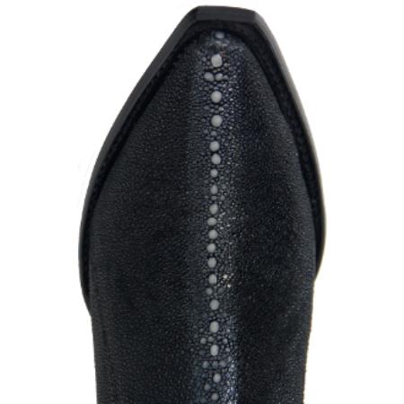 Men's Black 13 Embroidered Leather Shaft Handcrafted Dress Cowboy Boot Cheap Priced For Sale Online