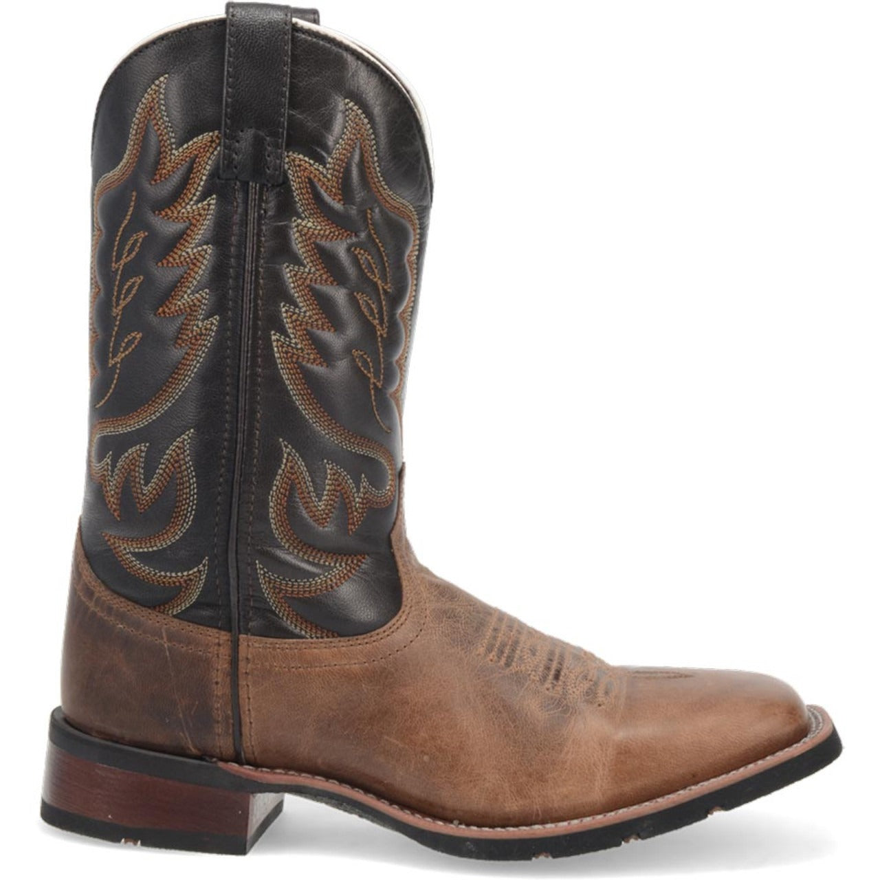 Laredo Montana Sand & Brown Leather Mens Boots