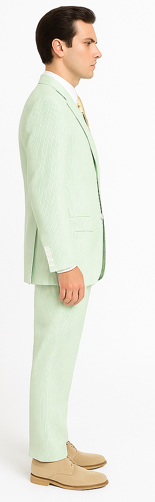 Sear Sucker Suit Seersucker Suit Mens 2pc Whitelime Mint Seersucker Sear sucker Suits