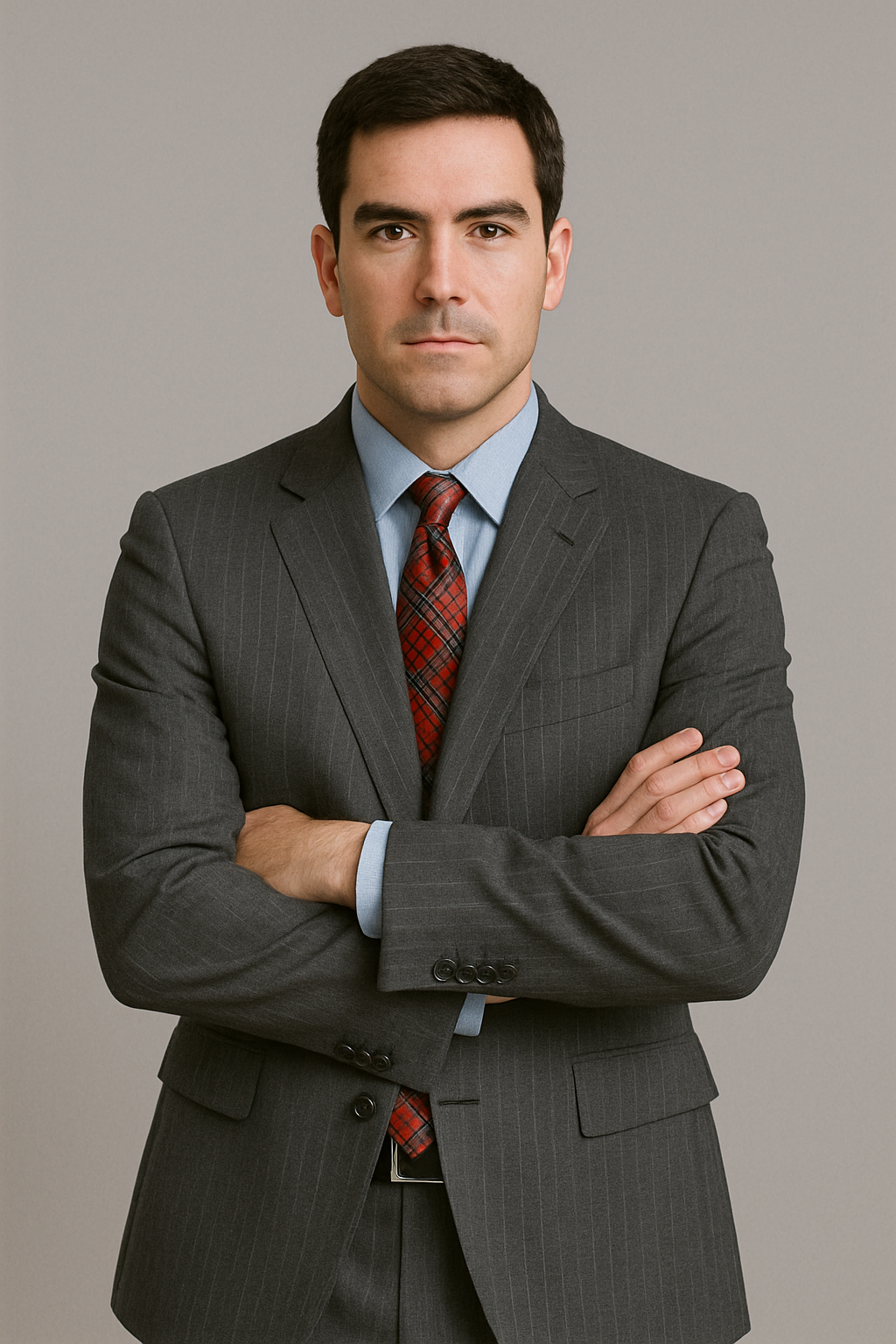 Mens Gray Tweed Suit - Gray Suit - Winter Fabric Heavy Suit