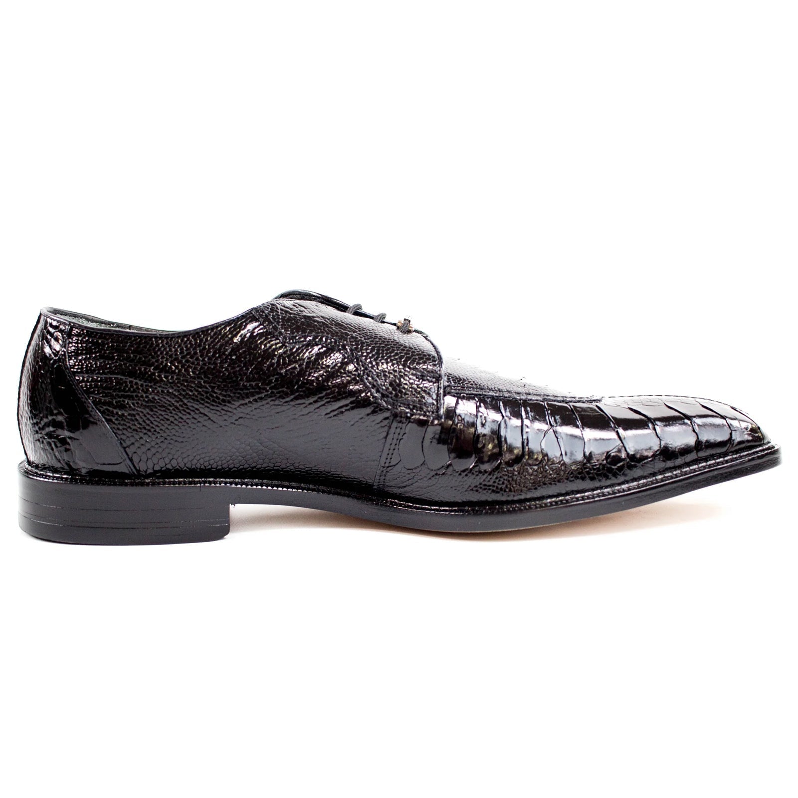Belvedere Siena Ostrich Leg Moc Toe Dress Shoe