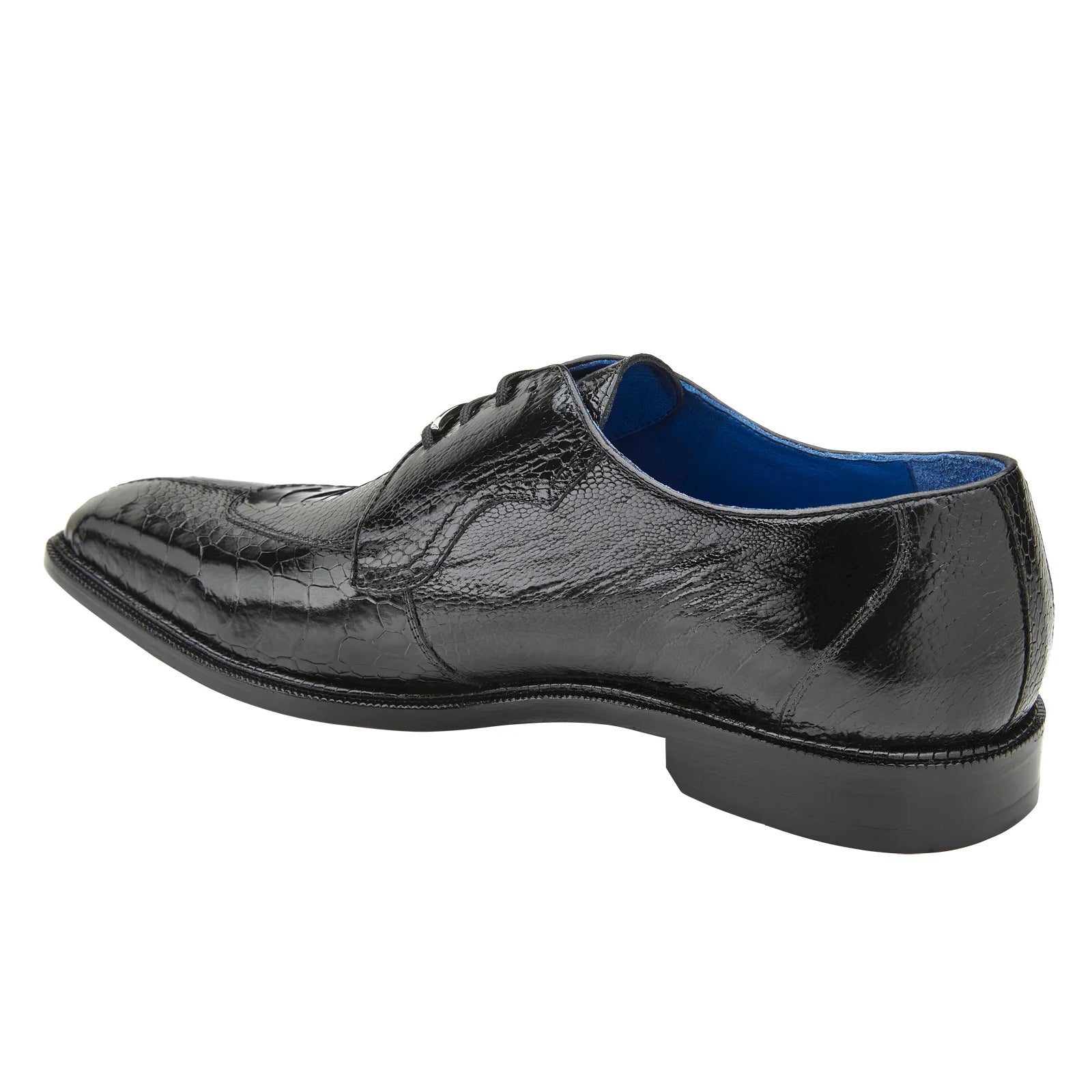 Belvedere Siena Ostrich Leg Moc Toe Dress Shoe