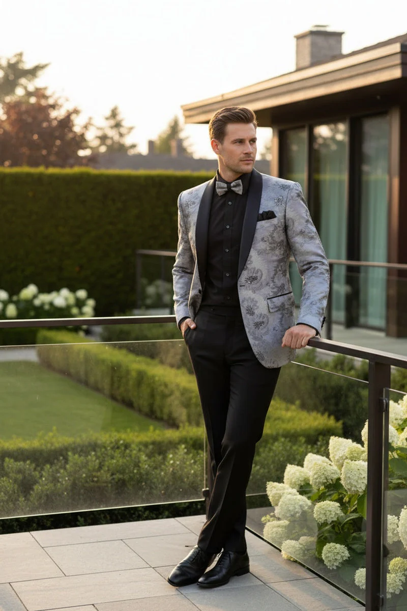 Silver Tuxedos Jacket