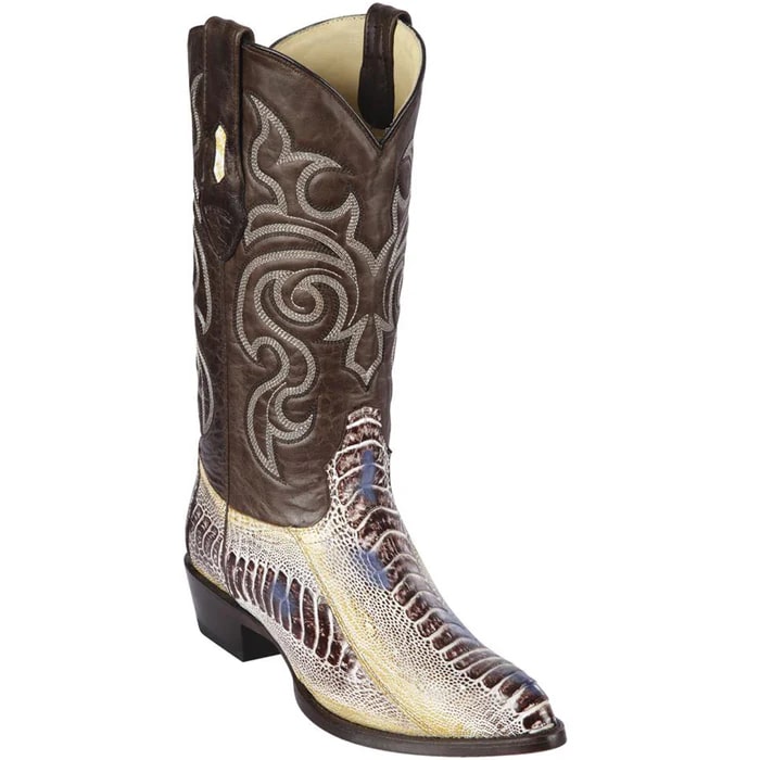 Ostrich Leg Cowboy Boots by Los Altos