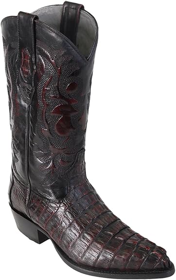 J Toe Caiman Tail Cowboy Boots