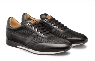 Maxim Calfskin/Suede Sneaker by Mezlan