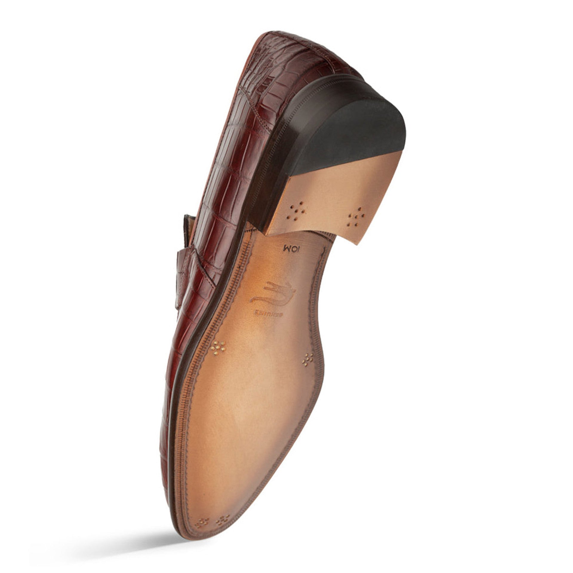 Mezlan Sport Piccolo Alligator Penny Loafer