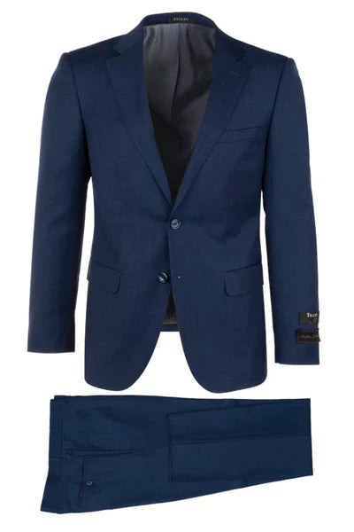 Novello Modern Fit Wool Suit by Tiglio Luxe