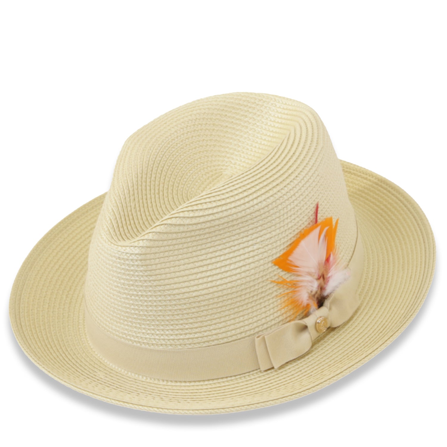 Tapa Tan Fedora – Men’s Crushable Straw Dress Hat