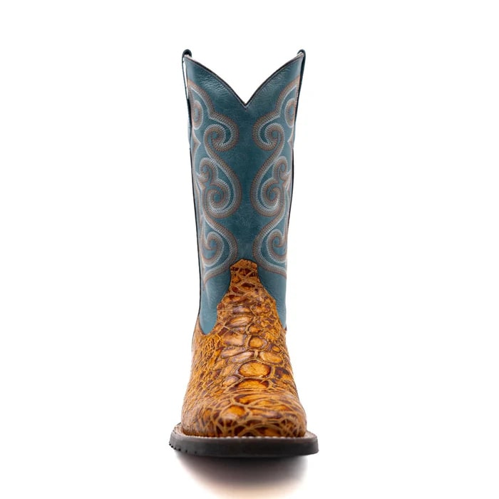 Ferrini Kai Sea Turtle Print Tan Boots