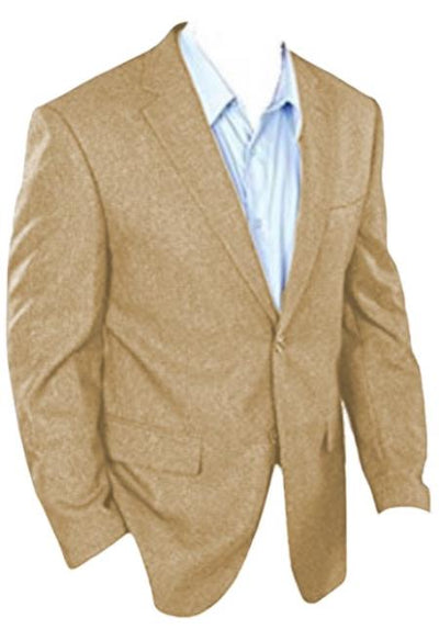 Menβs Classic Tan Sport Jacket