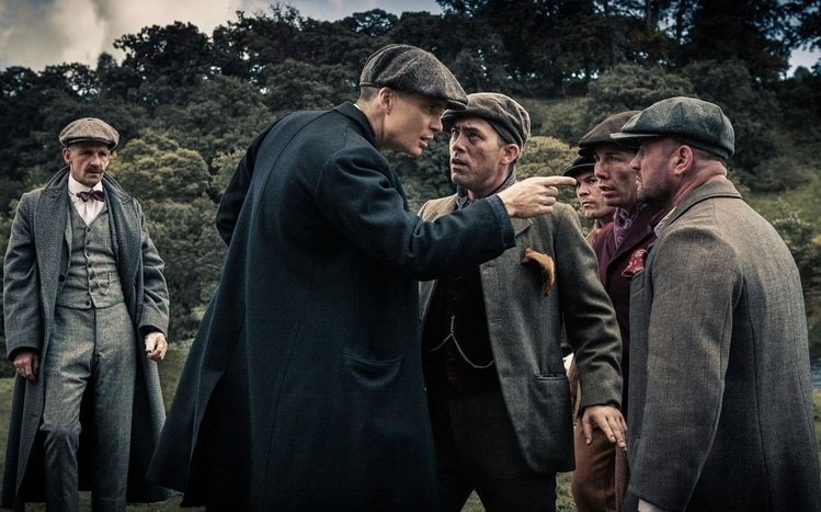 Thomas Shelby Inspired Suit and Overcoat Set
