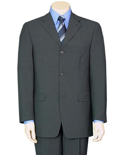 Cheap Priced Men's Dress Suit For Sale Mid Gray Pure Rayon Viscose (SUPER 100) Available in 2 or 3 Buttons Style Regular Classic Cut All Colors