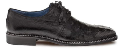 Tillson Ostrich Black by Mezlan - Made in Spain