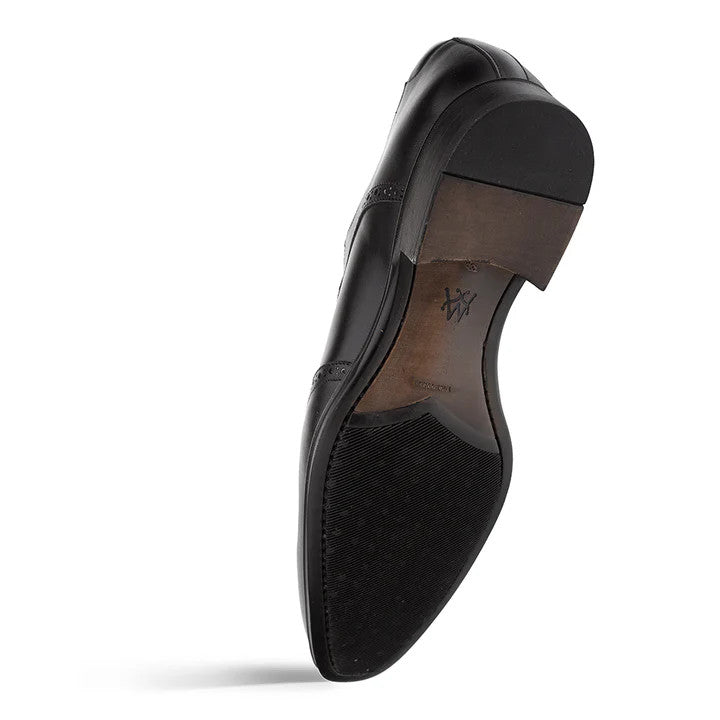 Tasso Wing Tip Derby Black by Mezlan - Made in Spain