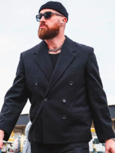 Travis Kelce AFC Championship Suit