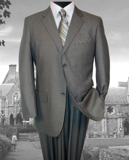 Two Button GRAY Pattern SUPER 140'S EXTRA FINE premier quality Online Sale Clearance COLOR 2PC Business ~ Wedding 2 piece Side Vented 2 Piece Suits For Men mensusa