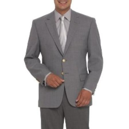Two Button, Vented Gray ~ Grey Cheap Priced Unique Dress Blazer For Men Jacket For Men Sale ~ Sport Coat ~ Jacket Online Discount Fashion Sale (Men + Women)