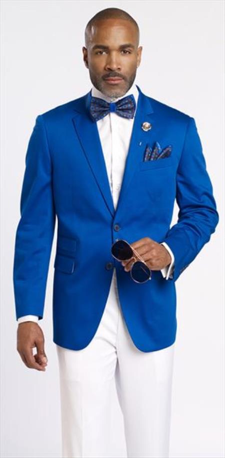 Men's Royal 2 Button Men's Wholesale Blazer