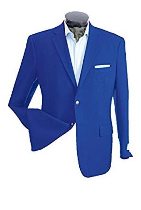 Men's Royal Two Button Casual Dress Blazer