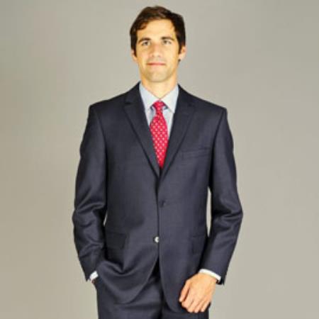 Men's Gray Fully lined with full construction Suit