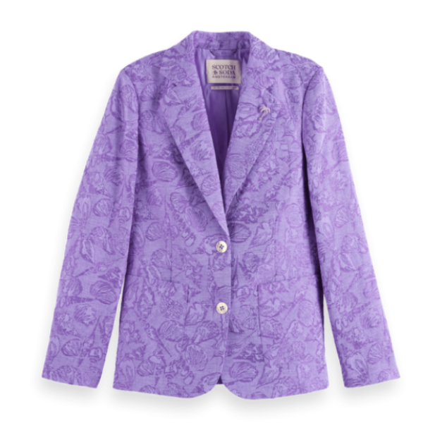 Mens Rose Gold Paisley Blazer - Big and Tall Sport Coat With Bowtie main image 0