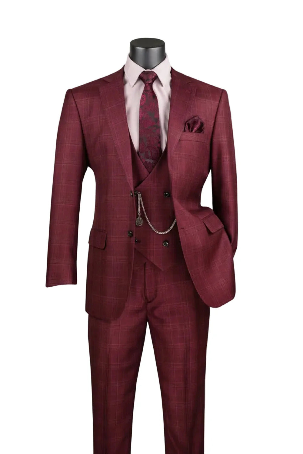 1920s Vintage Suits Patterns Checkered Suit
