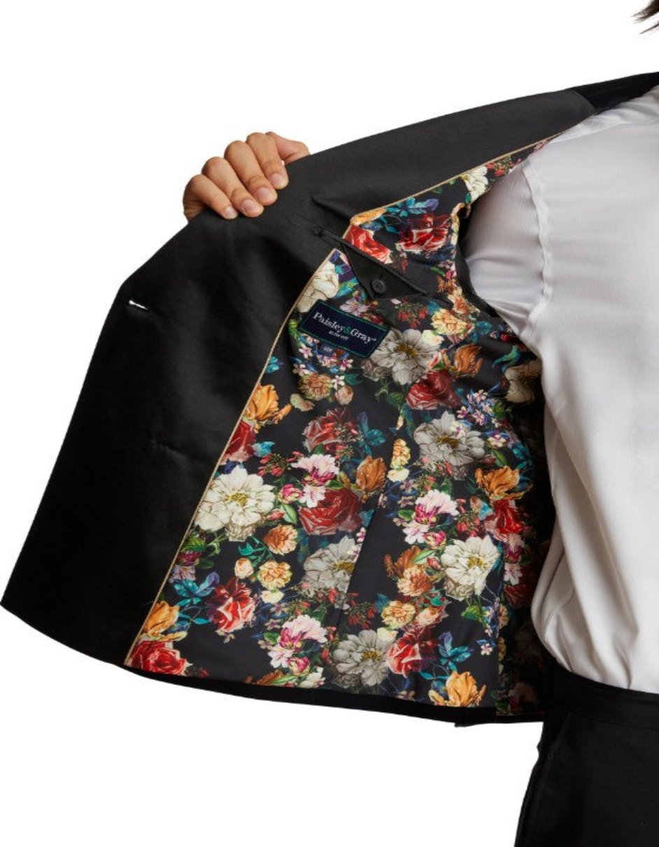 Double Breasted Velvet Tuxedo Dinner Suit