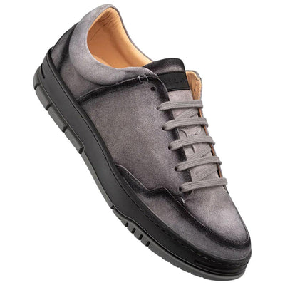 Men's Villani Suede Street Sneaker by Mezlan