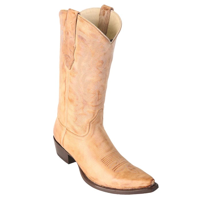 Los Altos Men's Vintage Snip Toe Cowboy Boots
