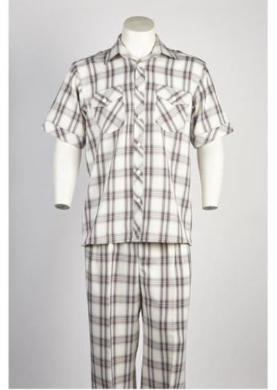 Men's Canto Casual Two Piece Walking Outfit For Sale Pant Sets Suit Wine Black