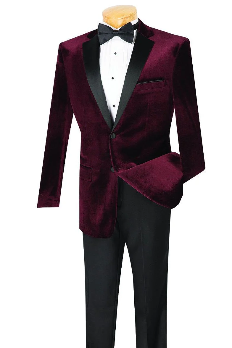 Men’s Wine Tuxedo