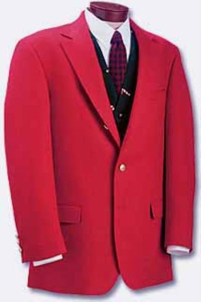 Women RED sport coats - RED Cheap Priced Blazer Jacket For Men # 23205 Sportcoat, poly-For Ladys mensusa