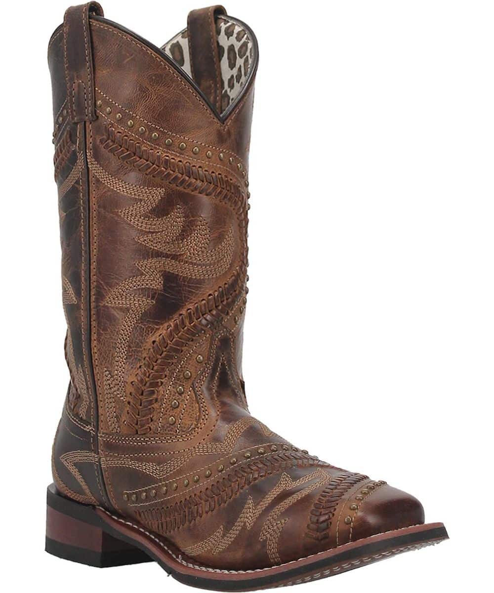 Laredo Women's Charli Boot - Tan Square Toe