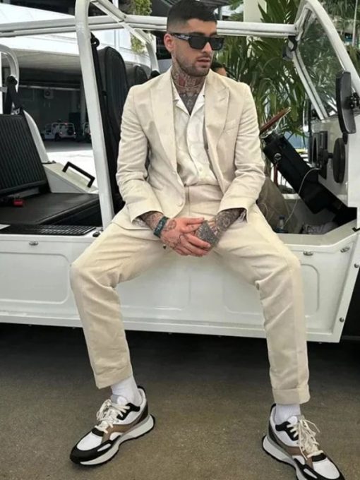 Miami Grand Prix Zayn Malik Inspired Suit