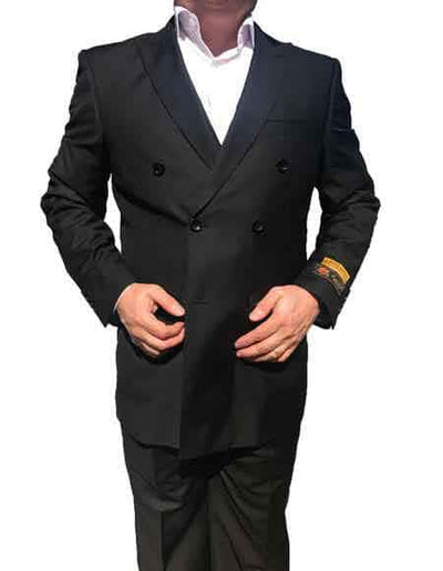Double Breasted All Funeral Attire - Funeral Outfit - Funeral Clothes - Funeral Clothes