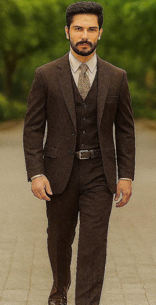 Apollo King Suit Men's Light Brown Suit