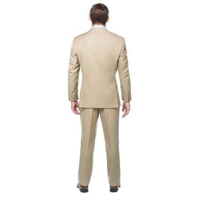 Basic Solid Plains Coco Chocolate brown Three buttons Front Gorgeous Custom Notch Collared Man Made Fiber Boy Suits for Men Formal